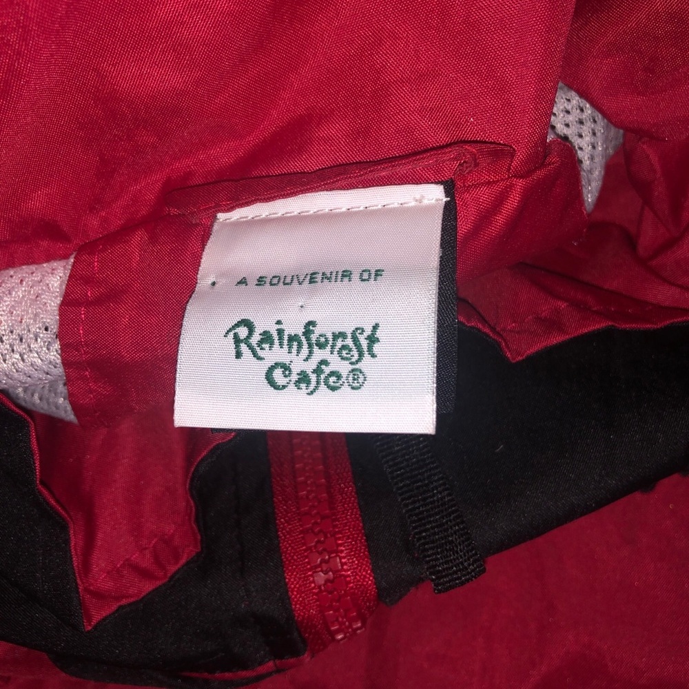 Rainforest cafe windbreaker